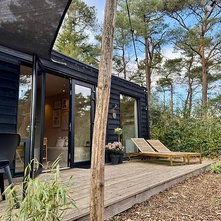 Luxe Tiny House Stec Midden Op De Veluwe In Nunspeet Villa Exterior foto